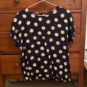 🐭 Vintage Polka Dot Top